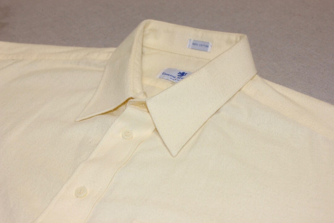 70 年代 VINTAGE English Sports Shop シャツ Newer Vintage -bermuda Sports Shop / Bermuda- Men's Long