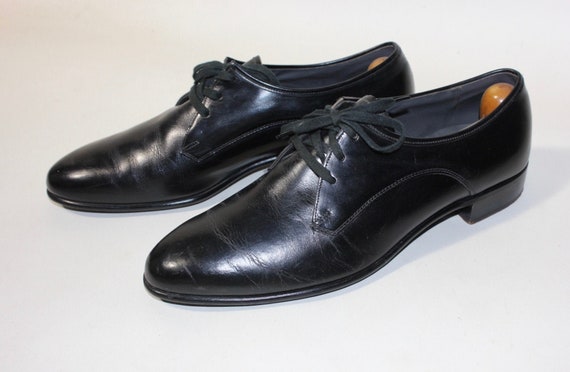 Vintage 1960 s penney s Towncraft Men s Plain Toe Derby. Near