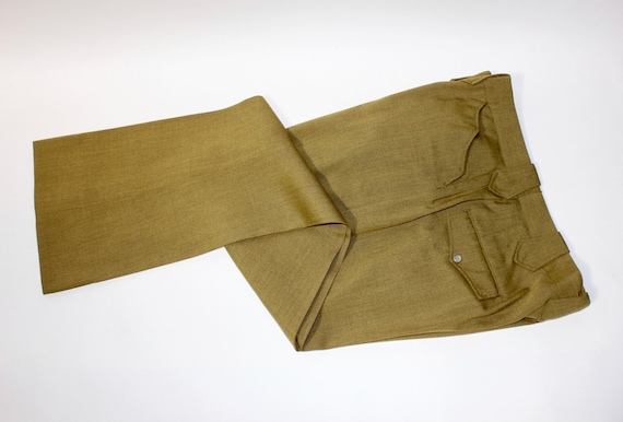 Vintage 50's - 60's -ranch- Men's Western Pants. Flat Front
