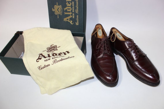 Newer Vintage -alden- Shoes Men's Norwegian HS Split Toe Newer Vintage -alden- Shoes Men's Norwegian HS Split Toe