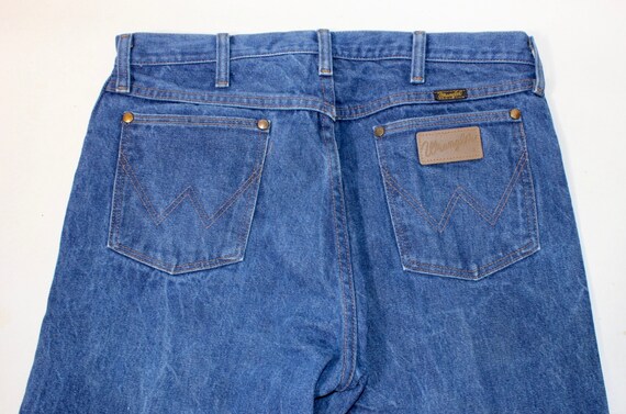 vintage 1980's -Wrangler- 13MWZ Blue jeans. Origi… - image 8