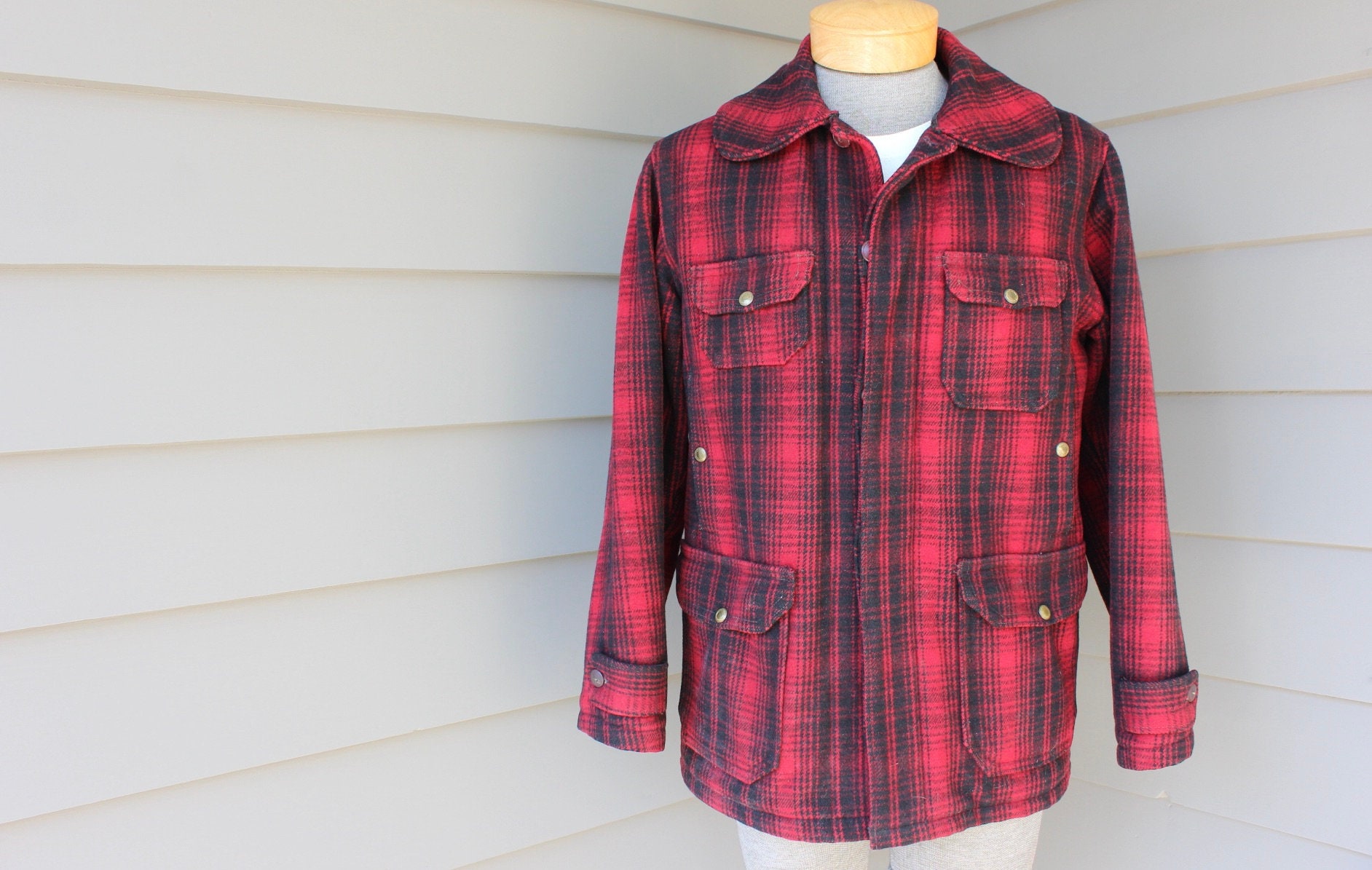 Vintage 40's - 50's -woolrich- Men's 503 Hunting Jacket