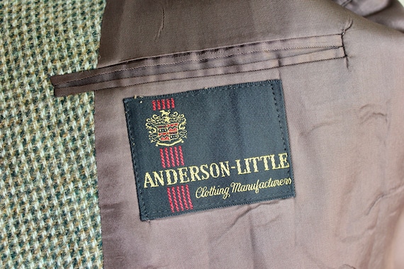 vintage 1970's -Anderson-Little- Men's tweed spor… - image 6