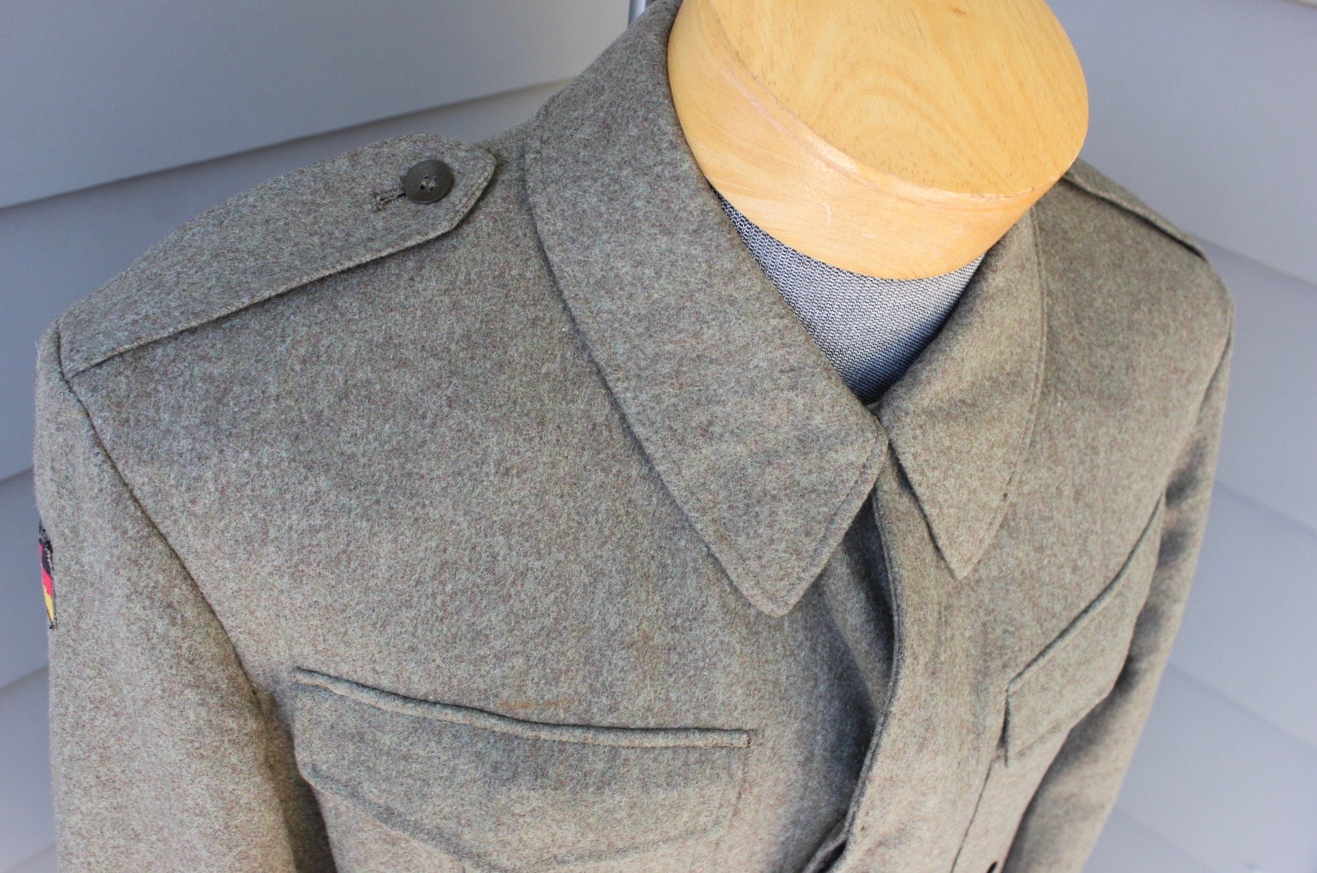 Vintage 1960's -west German- Military, Cold Weather Jacket and