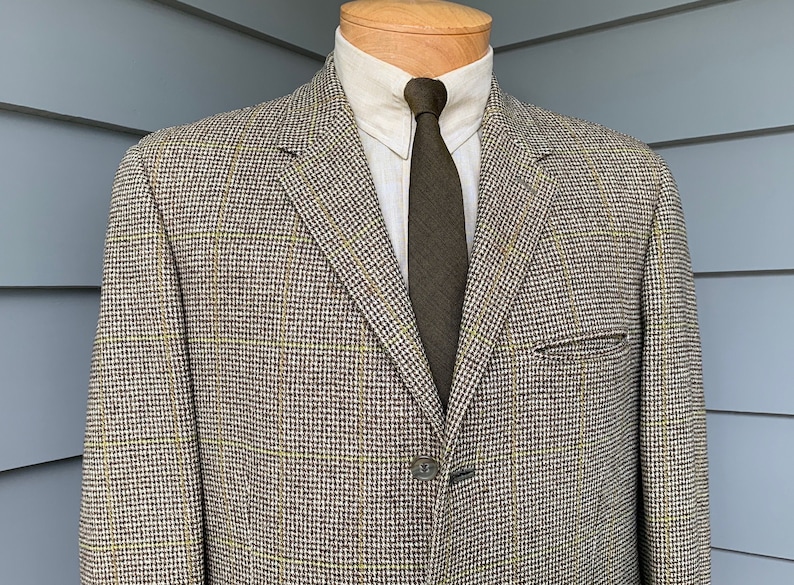 Vintage 1960's A. Lynes & Son Men's Tweed Sportcoat. - Etsy