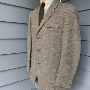 Vintage 1960's A. Lynes & Son Men's Tweed Sportcoat. Narrow Lapel 3 ...