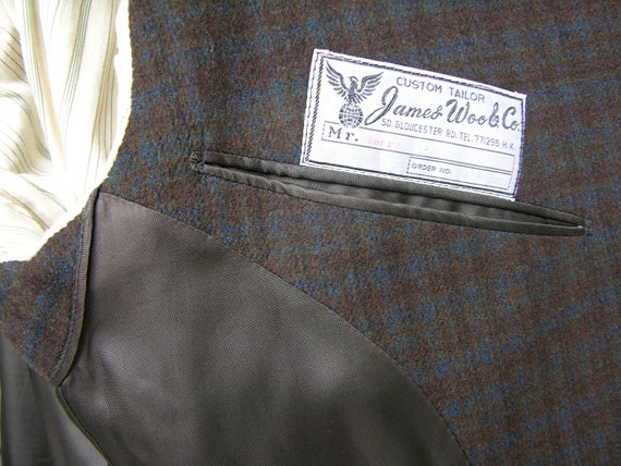 vintage 50's - 60's Men's Custom Made sport coat.… - image 4