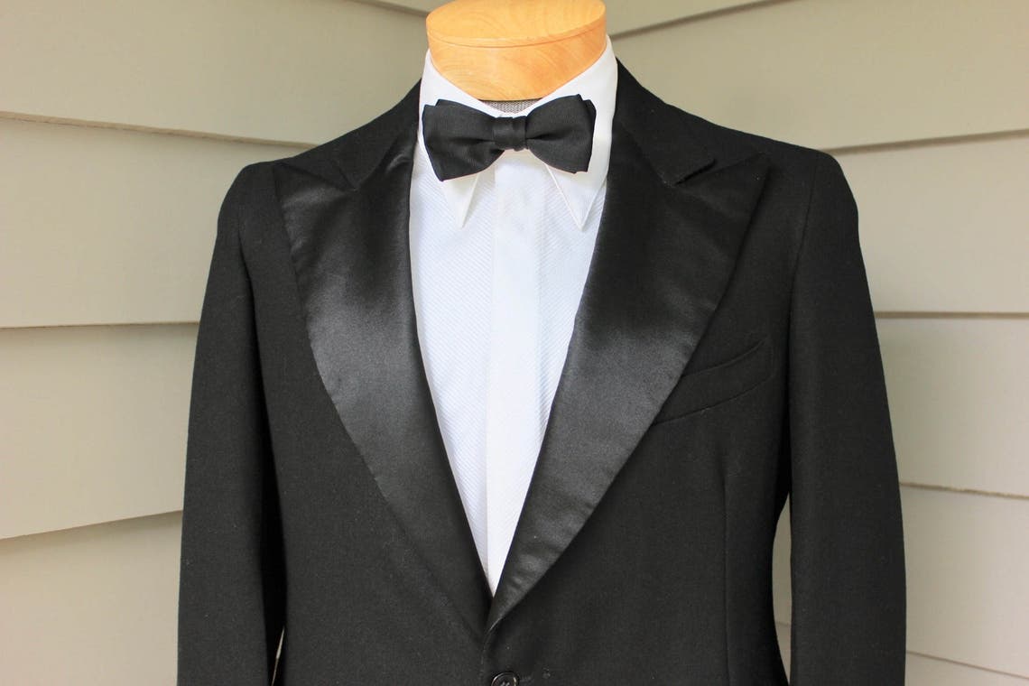 Vintage C. 1935 pullman Tailors Men's Tuxedo Jacket. | Etsy