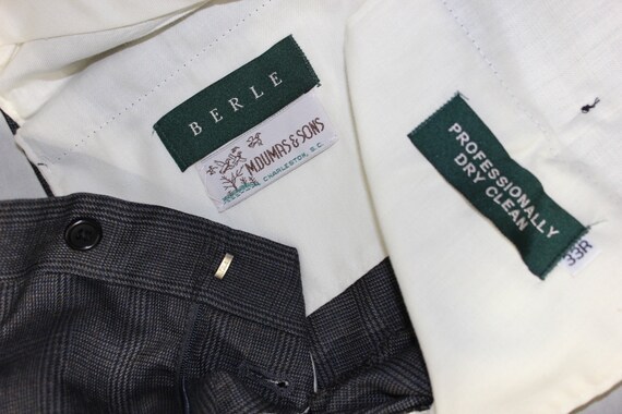 vintage 80's - 90's -Berle- Men's dress pants.  W… - image 3