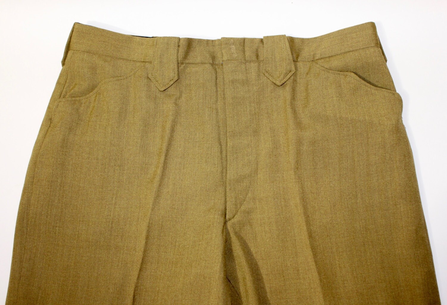 パンツ 50s Vintage 2tuck Wide Brown Trousers 50s Vintage 2tuck Wide Brown Trousers メンズ