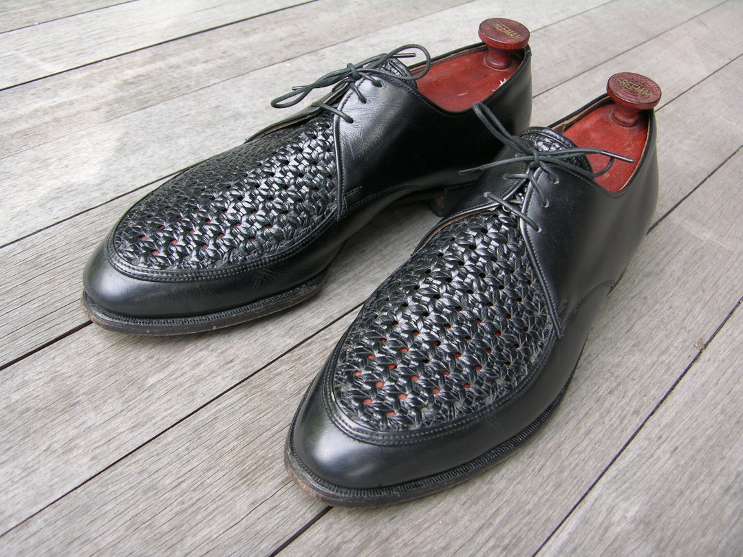 60年代 Bootmaker Guild BY FREEMAN ウィングチップ レザーシューズ ブラウン（メンズ 9 C）中古 古着 KA1995 Freeman Bootmaker Guild Long Wing Blucher | vcleat