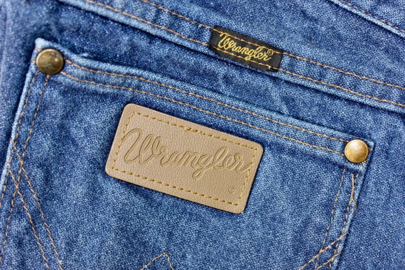 vintage 1980's -Wrangler- 13MWZ Blue jeans. Origi… - image 9