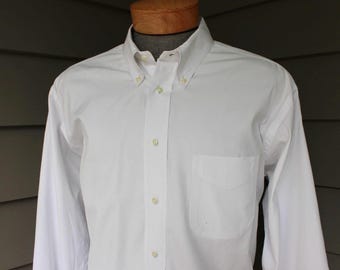 gitman brothers dress shirts sale Gitman Bros Shirt Mens Extra Large 17.5 Button Up Gray Dress Eddie Williams