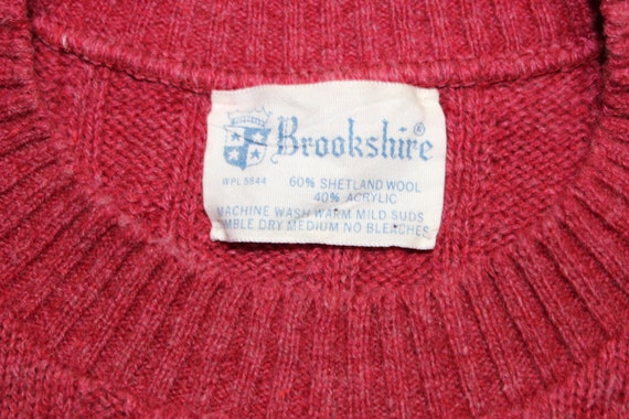 vintage 1960's -Brookshire- Men's crew neck pullo… - image 4