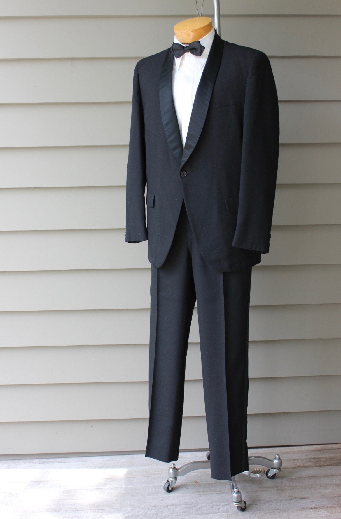 Vintage 1960's -After Six / by Rudofker- Tuxedo set. Black