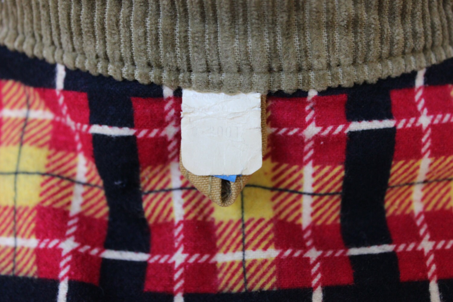 Vintage 50's - 60's -no Name- Men's Hunting Jacket W/ Game Pouch