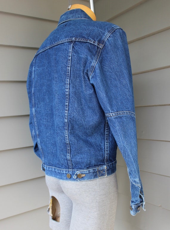 vintage 1980's -Sound Barrier- Men's denim jacket… - image 5