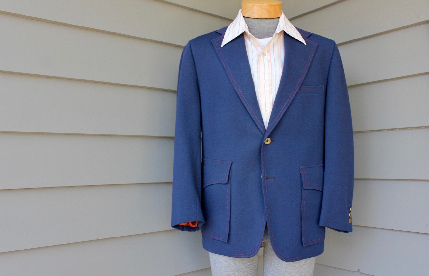 60s〜70sビンテージ US NAVY ネイビー 染み込み US.NAVY(ユーエスネイビー) / 60s頃/NAVY/染み込みプリント
