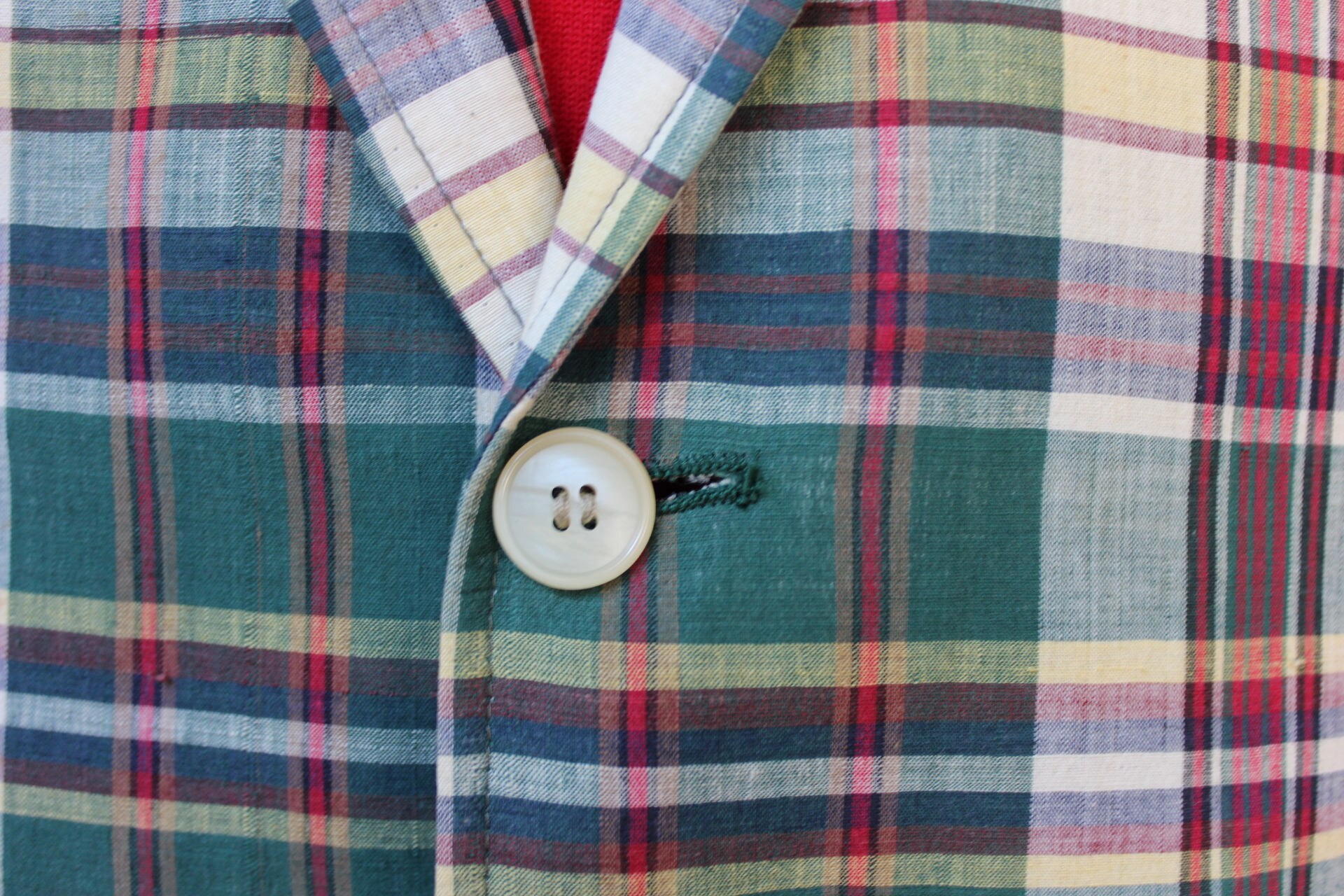 Vintage 70's - 80's -cricketeer- Men's Madras Sport Coat Vintage 70's - 80's -cricketeer- Men's Madras Sport Coat