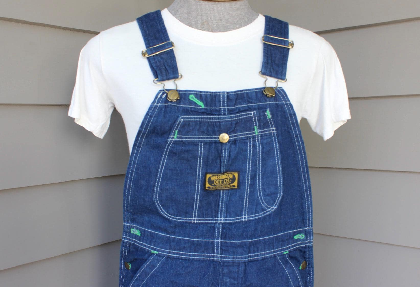 Vintage 60's - 70's -washington/'dee Cee'- Men's Denim Overalls