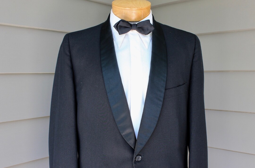 Vintage 1960's -After Six / by Rudofker- Tuxedo set. Black
