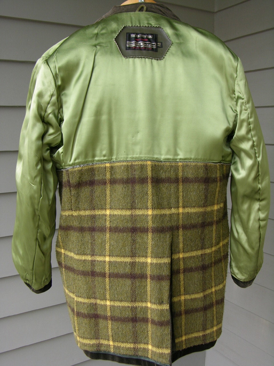 Vintage 1960's Men's Corduroy Car Coat. 'new Old Stock Vintage 1960's Men's Corduroy Car Coat. 'new Old Stock