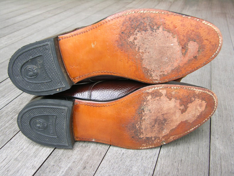 Vintage 1960's Nunn Bush Men's Split-toe Norwegian - Etsy