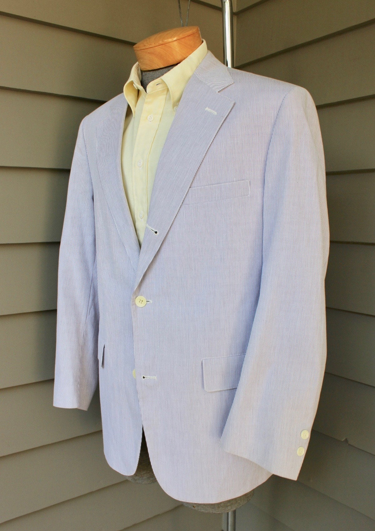 Vintage 1980's -brooks Brothers- Men's Summer Weight Sport Vintage 1980's -brooks Brothers- Men's Summer Weight Sport