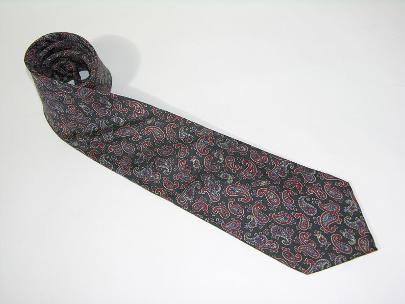 Vintage DAKS Men's Neck Tie. Weighted Foulard Silk in a - Etsy