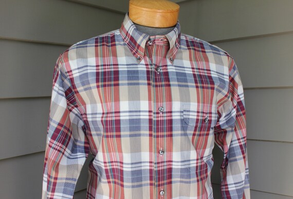 Vintage 1970's ENRO Men's Button Down 