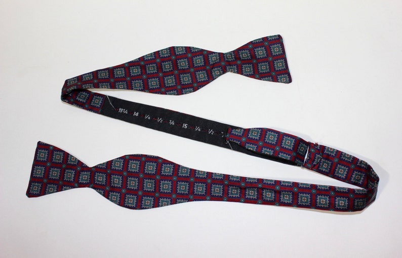 Vintage 70's 80's Narrow Bow Tie. 'the Original - Etsy