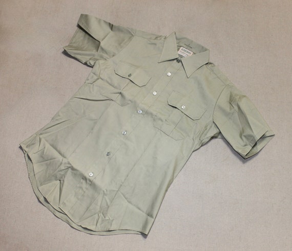 vintage 1960's -B. Lippman Inc- Men's short sleev… - image 4