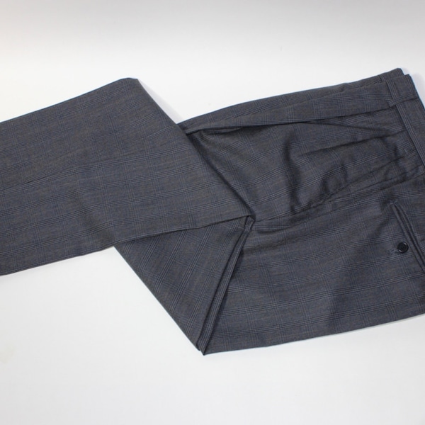 80'S Stafford Glen Check Two-pleat Slacks Pants Made in USA Men's W36 Vintage /eaa511075