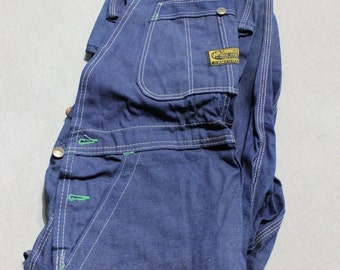 Vintage 50's - 60's -washington 'dee Cee'- Men's Denim Overalls