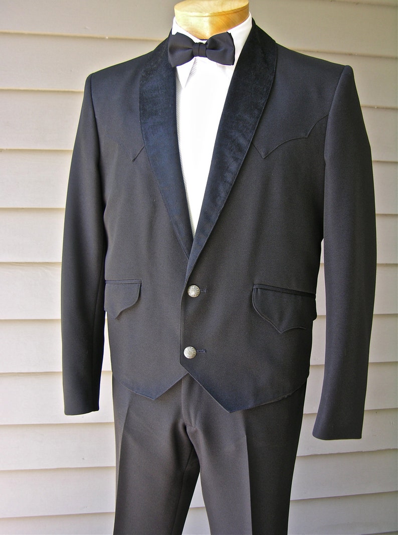 vintage western tuxedo