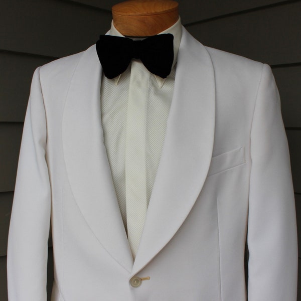 White Dinner Jacket - Etsy