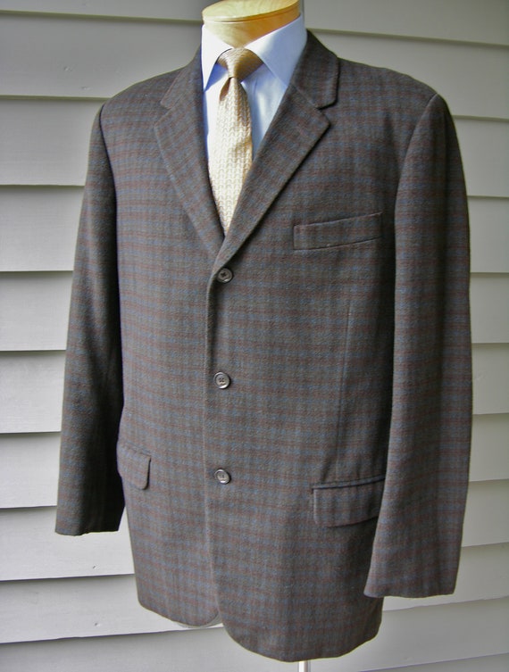 vintage 50's - 60's Men's Custom Made sport coat.… - image 5