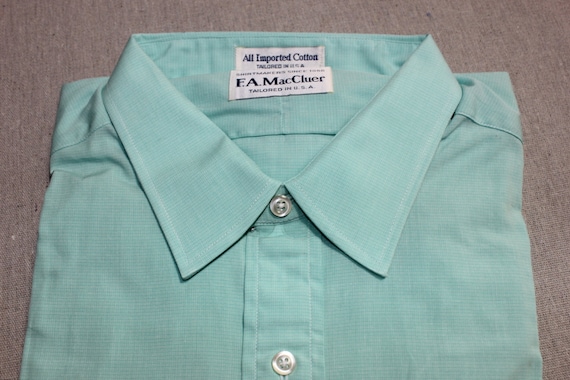 slim fit dress slacks OppoSuits Men's Magic Mint Long Sleeve Shirt, Small