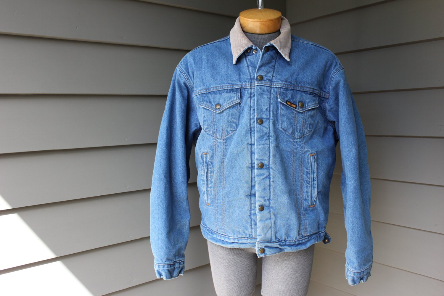 Vintage 70's - 80's Men's 'saddle King Western' Denim Jacket