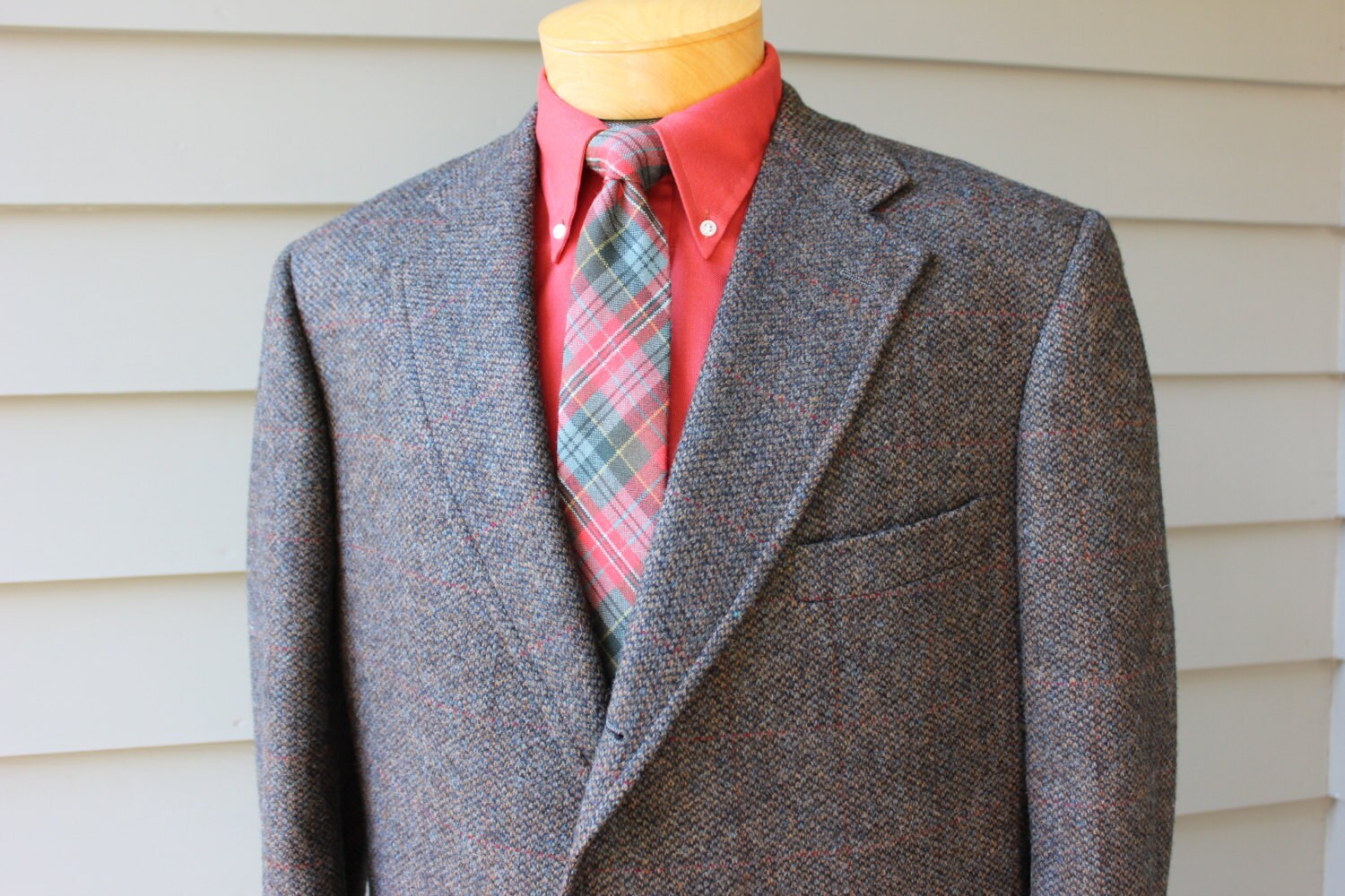 Vintage 1980's southwick Men's Barleycorn Tweed - Etsy