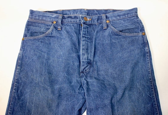 vintage 1980's -Wrangler- 13MWZ Blue jeans. Origi… - image 7