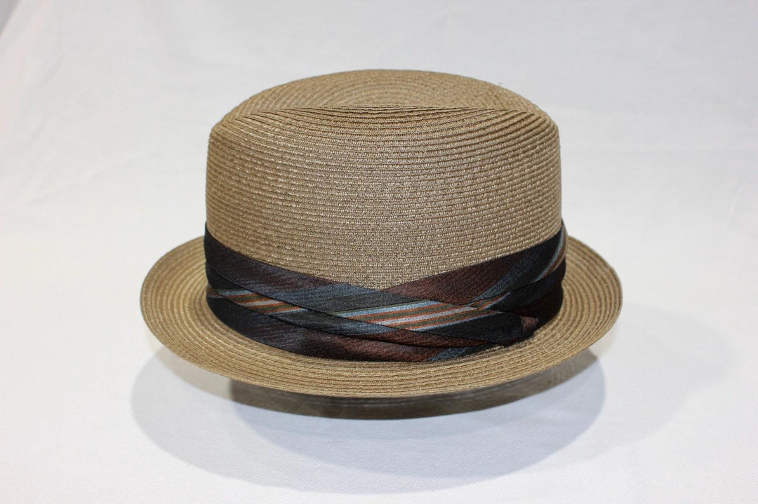 帽子 Vintage cavanagh straw hat Milan 7 1/2 Vintage cavanagh straw hat Milan 7 1/2