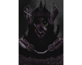 El Lich / Firma digital incluida / Arte de Hora de Aventura