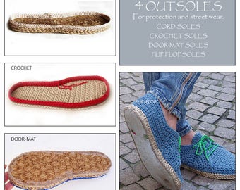 E-Book Outsoles  - 4 Patterns - 4 Methods. Instant Download Pdf