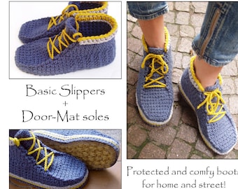 E-Book for Sophie's Alpine Boots - included Customized DOOR-MAT-Soles for street-wear - Instant Download Pdf