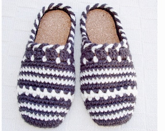 SWEATER CLOG-SLIPPERS Crochet Pattern Instant Download Pdf