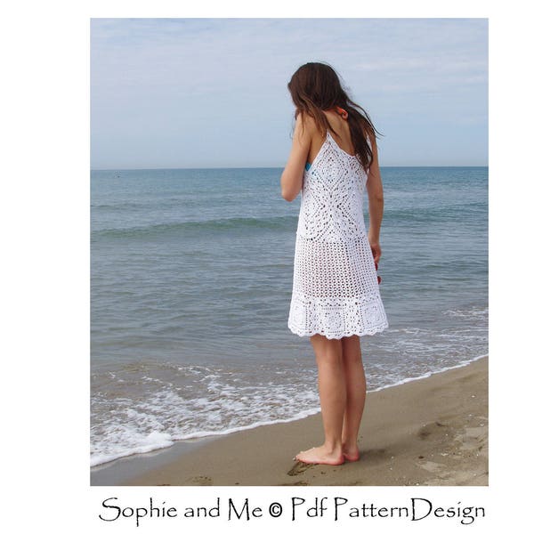 Florence/Firenze Granny Lace Dress or Top - Crochet Pattern - Instant Download Pdf