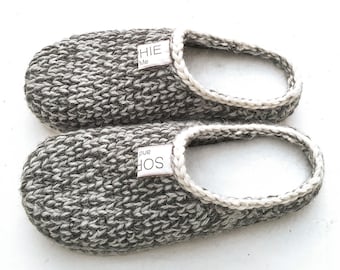 Crochet-Knit Slipper-Sabos - patron au crochet DIY - Téléchargement instantané Pdf