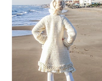 Cortina Coat - Crochet Pattern - Instant Download Pdf