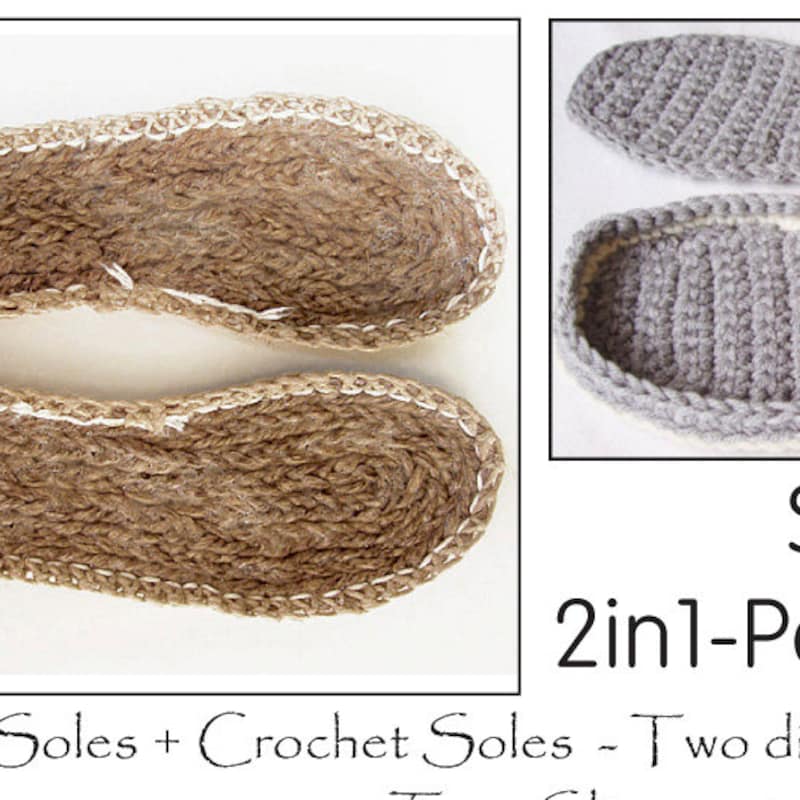 Crochet Outsoles Pattern - Etsy